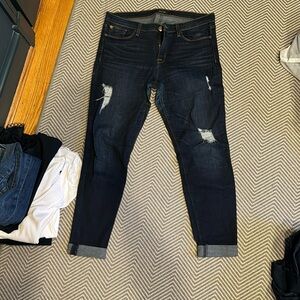Hudson distressed jeans